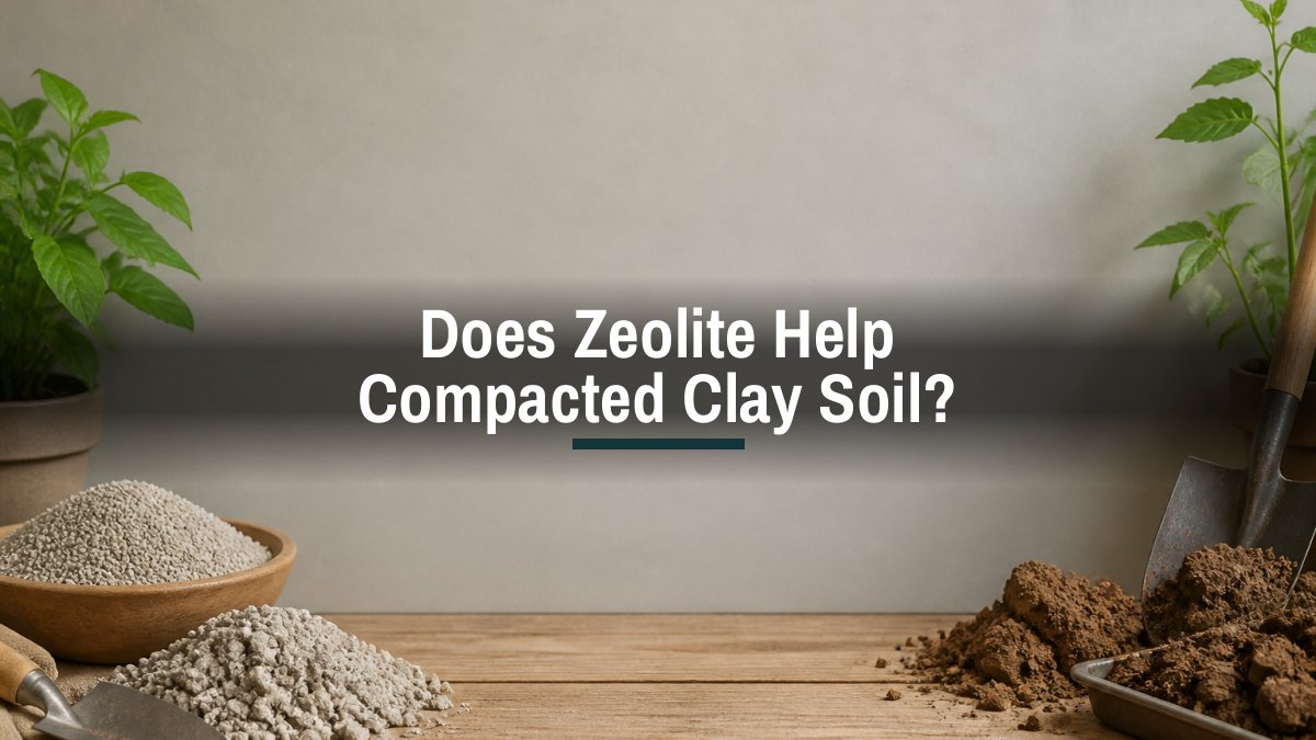 Does Zeolite Help Compacted Clay Soil?