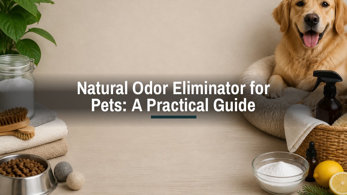 Natural Odor Eliminator for Pets: A Practical Guide