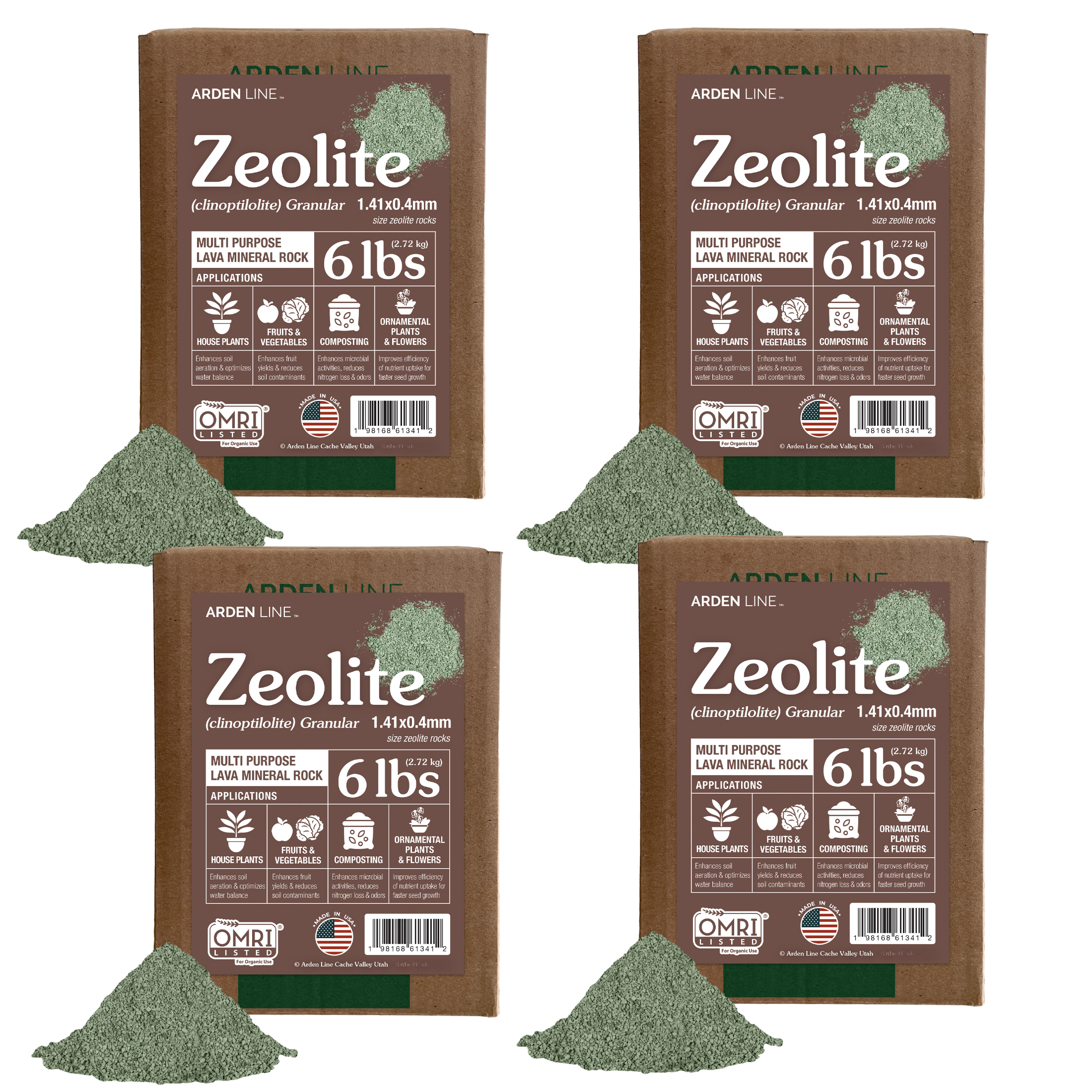 Zeolite Mineral Lava Rocks (Granular)