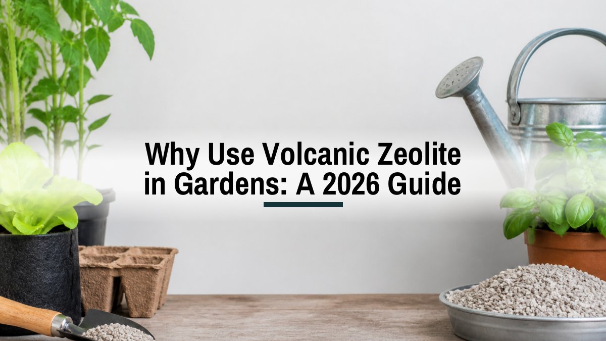 Why Use Volcanic Zeolite in Gardens: A 2026 Guide