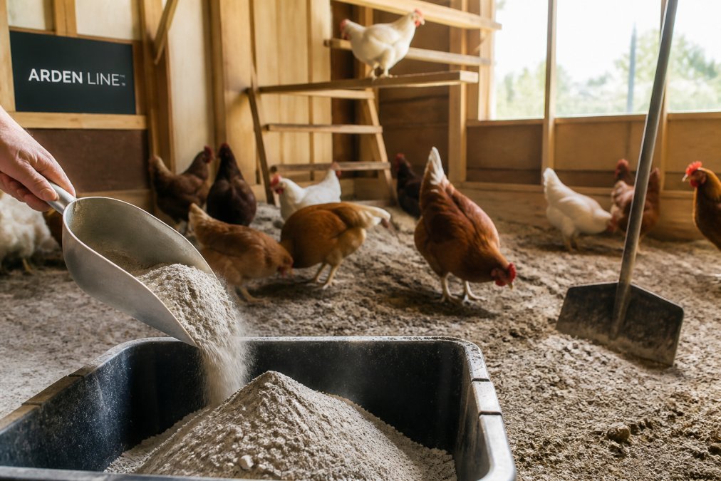 Zeolite Dust Tracking in Chicken Coops