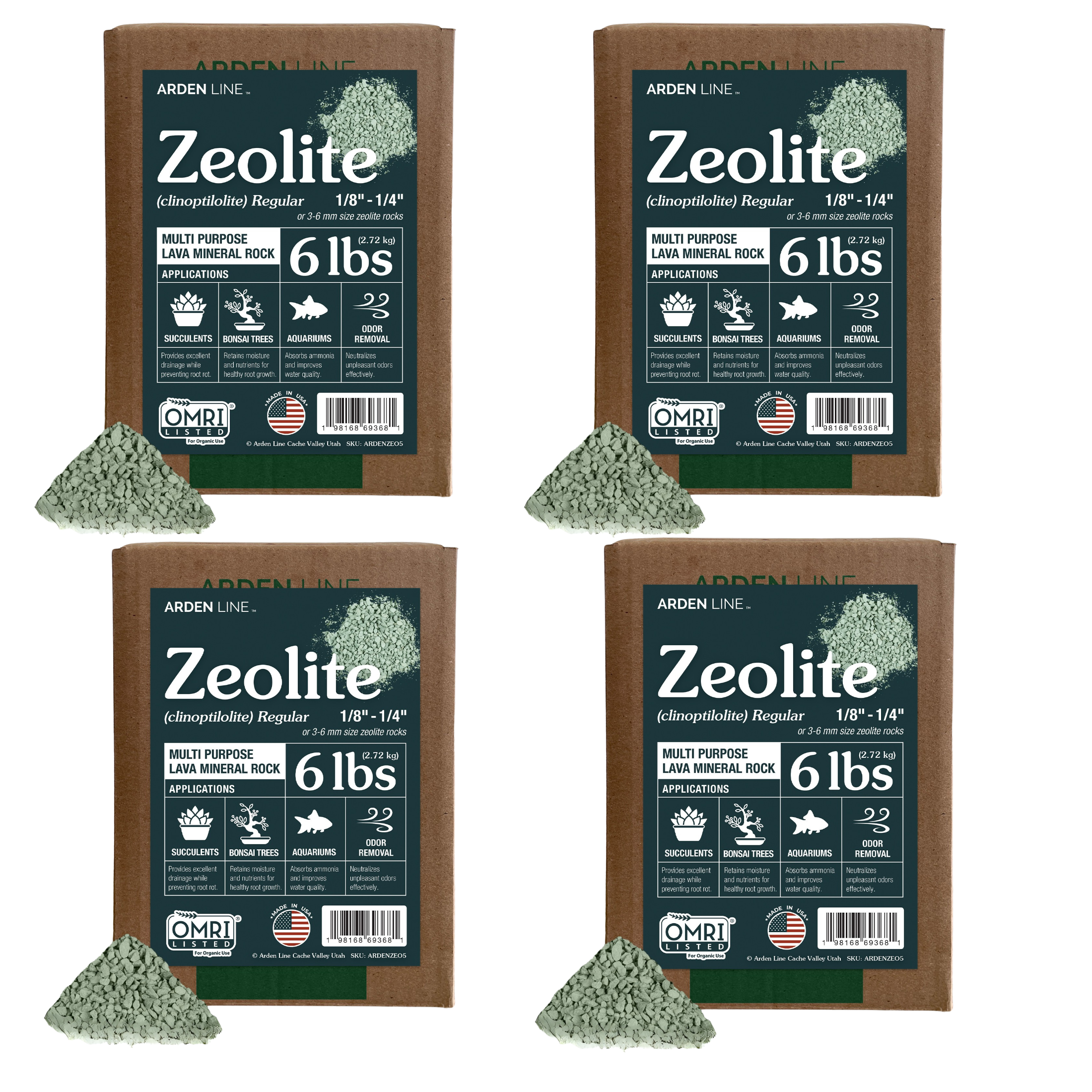 Zeolite Mineral Lava Rocks (Regular)